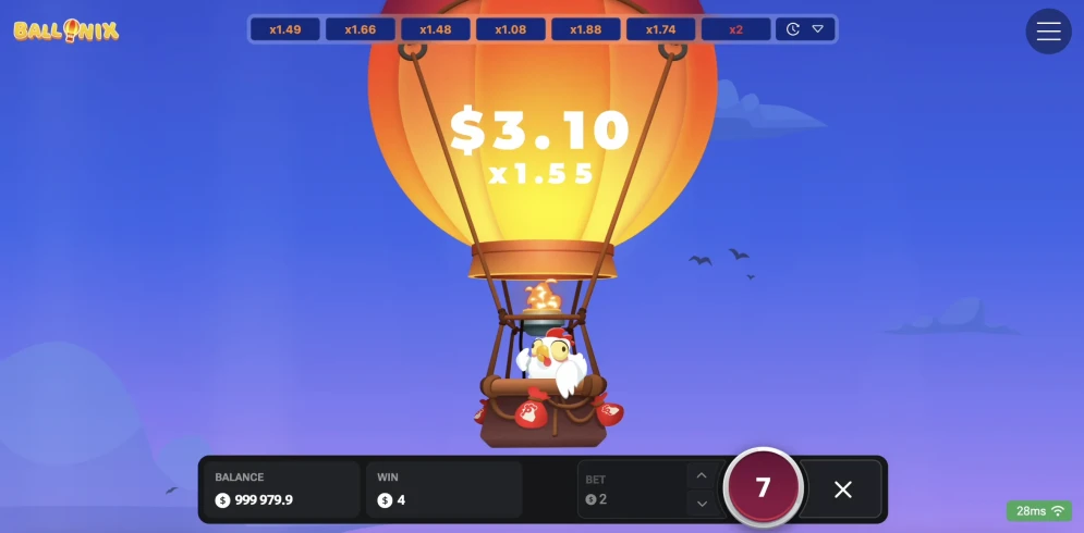 Ballonix Slot